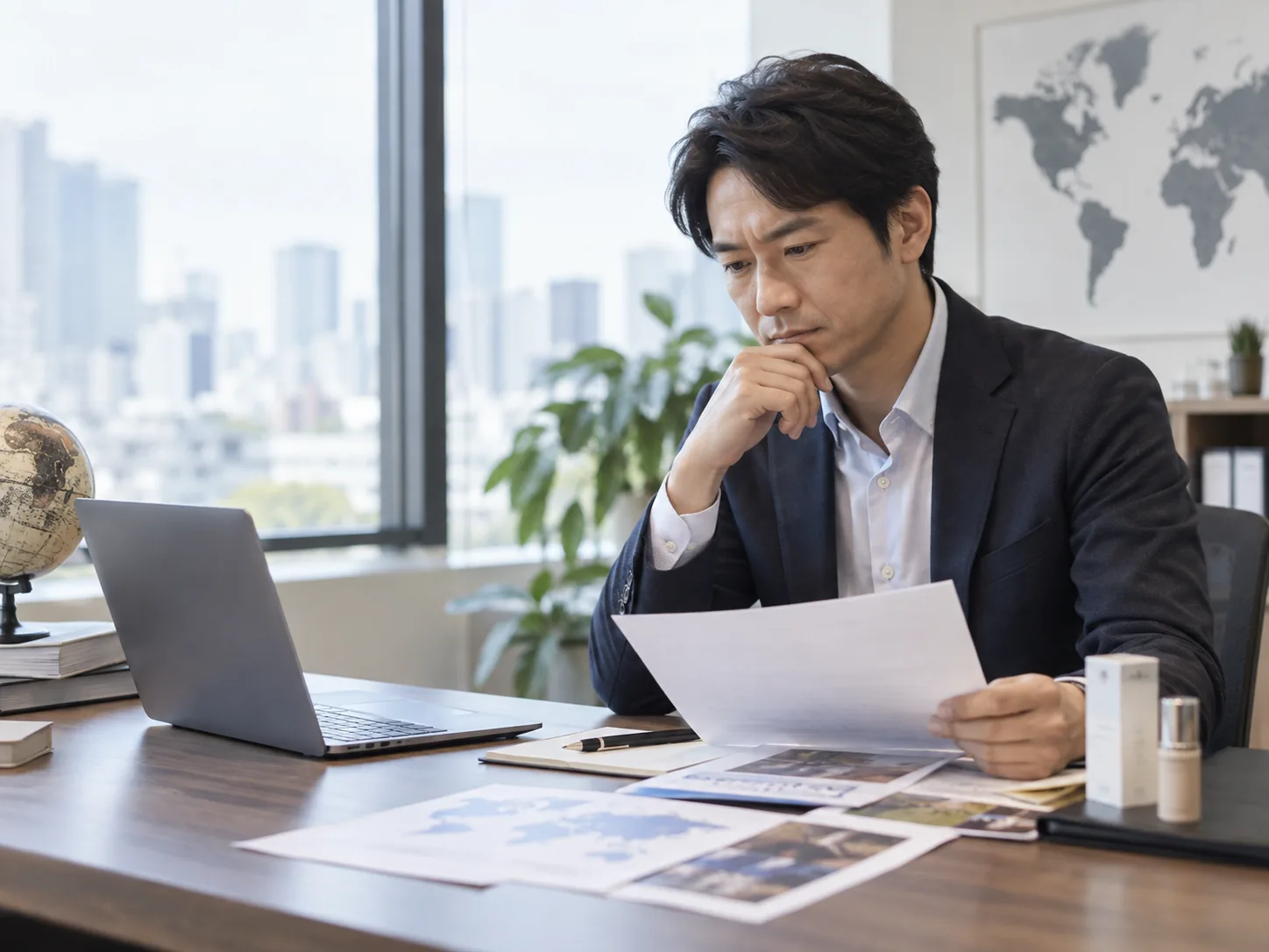 海外向けサイトの課題を前に悩むビジネス担当者